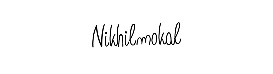 It looks lik you need a new signature style for name Nikhilmokal. Design unique handwritten (Angelique-Rose-font-FFP) signature with our free signature maker in just a few clicks. Nikhilmokal signature style 5 images and pictures png