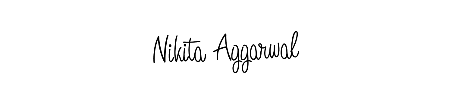Angelique-Rose-font-FFP is a professional signature style that is perfect for those who want to add a touch of class to their signature. It is also a great choice for those who want to make their signature more unique. Get Nikita Aggarwal name to fancy signature for free. Nikita Aggarwal signature style 5 images and pictures png