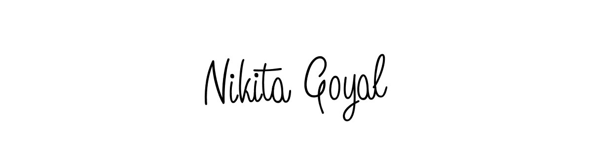 How to Draw Nikita Goyal signature style? Angelique-Rose-font-FFP is a latest design signature styles for name Nikita Goyal. Nikita Goyal signature style 5 images and pictures png