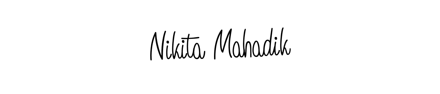 How to make Nikita Mahadik signature? Angelique-Rose-font-FFP is a professional autograph style. Create handwritten signature for Nikita Mahadik name. Nikita Mahadik signature style 5 images and pictures png