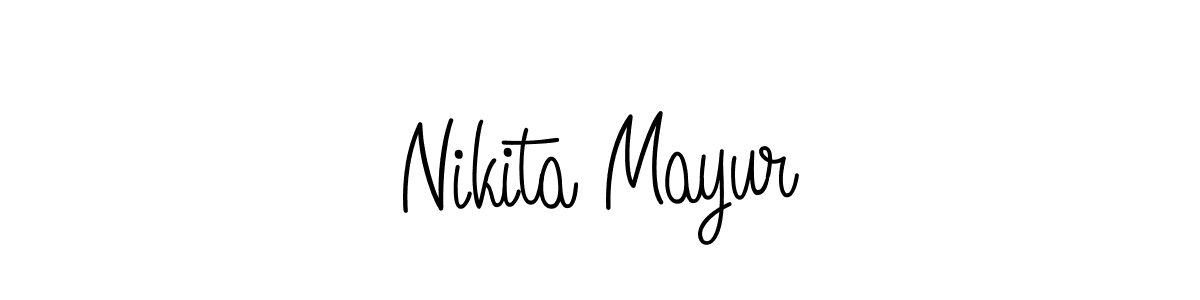 Check out images of Autograph of Nikita Mayur name. Actor Nikita Mayur Signature Style. Angelique-Rose-font-FFP is a professional sign style online. Nikita Mayur signature style 5 images and pictures png