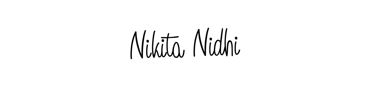 Make a beautiful signature design for name Nikita Nidhi. Use this online signature maker to create a handwritten signature for free. Nikita Nidhi signature style 5 images and pictures png