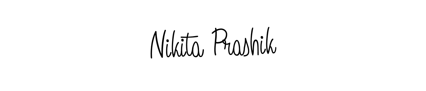 How to make Nikita Prashik signature? Angelique-Rose-font-FFP is a professional autograph style. Create handwritten signature for Nikita Prashik name. Nikita Prashik signature style 5 images and pictures png