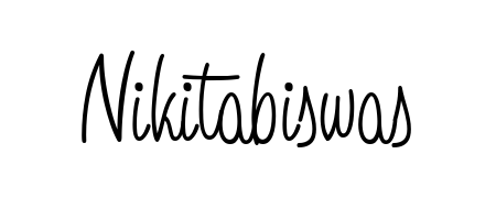 Get inspired by this graceful Angelique-Rose-font-FFP signature style for name Nikitabiswas. Smooth loops and balanced proportions for everyday use. Nikitabiswas signature style 5 images and pictures png