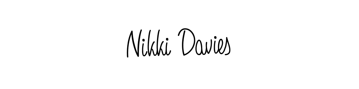 Similarly Angelique-Rose-font-FFP is the best handwritten signature design. Signature creator online .You can use it as an online autograph creator for name Nikki Davies. Nikki Davies signature style 5 images and pictures png
