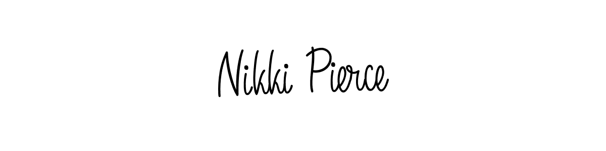 Also we have Nikki Pierce name is the best signature style. Create professional handwritten signature collection using Angelique-Rose-font-FFP autograph style. Nikki Pierce signature style 5 images and pictures png