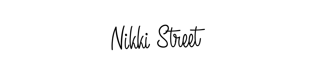 Once you've used our free online signature maker to create your best signature Angelique-Rose-font-FFP style, it's time to enjoy all of the benefits that Nikki Street name signing documents. Nikki Street signature style 5 images and pictures png