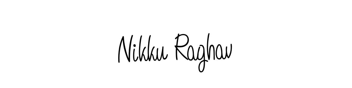 Check out images of Autograph of Nikku Raghav name. Actor Nikku Raghav Signature Style. Angelique-Rose-font-FFP is a professional sign style online. Nikku Raghav signature style 5 images and pictures png