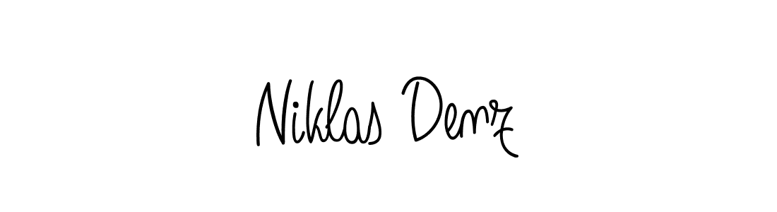 Create a beautiful signature design for name Niklas Denz. With this signature (Angelique-Rose-font-FFP) fonts, you can make a handwritten signature for free. Niklas Denz signature style 5 images and pictures png