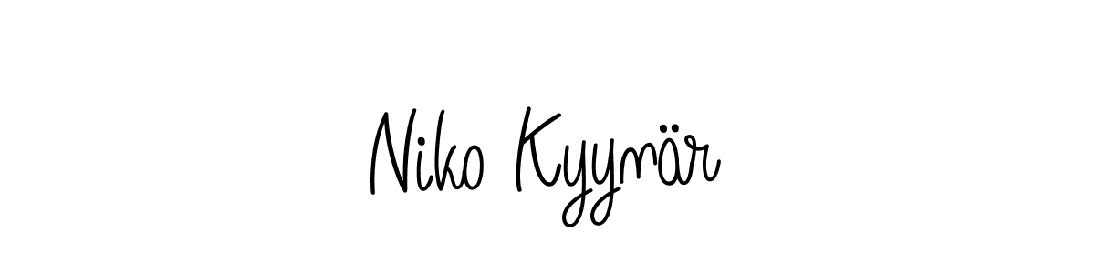 Check out images of Autograph of Niko Kyynär name. Actor Niko Kyynär Signature Style. Angelique-Rose-font-FFP is a professional sign style online. Niko Kyynär signature style 5 images and pictures png