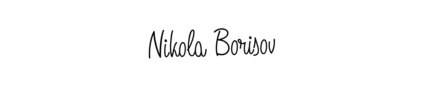 Also we have Nikola Borisov name is the best signature style. Create professional handwritten signature collection using Angelique-Rose-font-FFP autograph style. Nikola Borisov signature style 5 images and pictures png