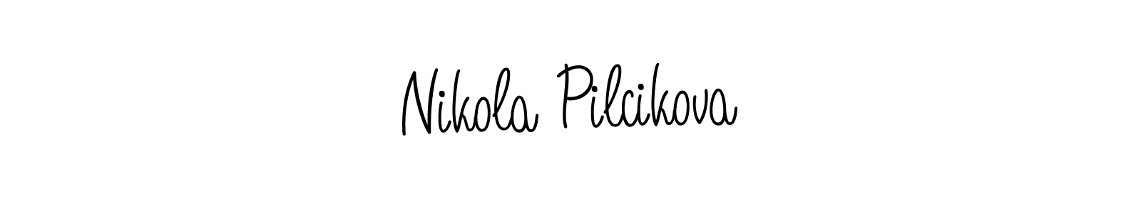 if you are searching for the best signature style for your name Nikola Pilcikova. so please give up your signature search. here we have designed multiple signature styles  using Angelique-Rose-font-FFP. Nikola Pilcikova signature style 5 images and pictures png