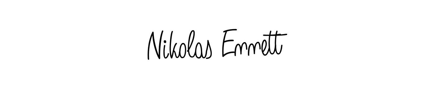 Make a beautiful signature design for name Nikolas Ennett. Use this online signature maker to create a handwritten signature for free. Nikolas Ennett signature style 5 images and pictures png