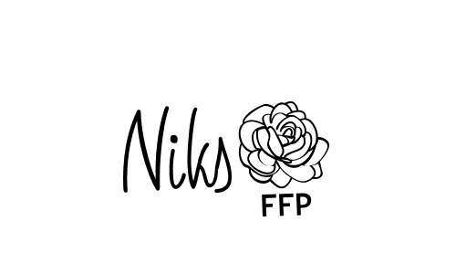 Similarly Angelique-Rose-font-FFP is the best handwritten signature design. Signature creator online .You can use it as an online autograph creator for name Niks9. Niks9 signature style 5 images and pictures png