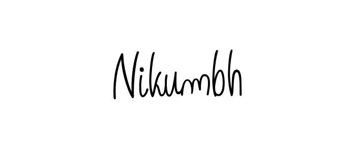 Make a short Nikumbh signature style. Manage your documents anywhere anytime using Angelique-Rose-font-FFP. Create and add eSignatures, submit forms, share and send files easily. Nikumbh signature style 5 images and pictures png