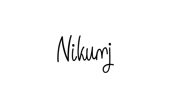 This is the best signature style for the Nikunj name. Also you like these signature font (Angelique-Rose-font-FFP). Mix name signature. Nikunj signature style 5 images and pictures png