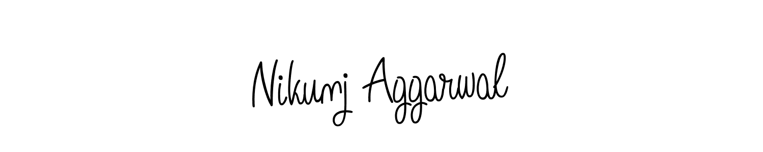 Here are the top 10 professional signature styles for the name Nikunj Aggarwal. These are the best autograph styles you can use for your name. Nikunj Aggarwal signature style 5 images and pictures png
