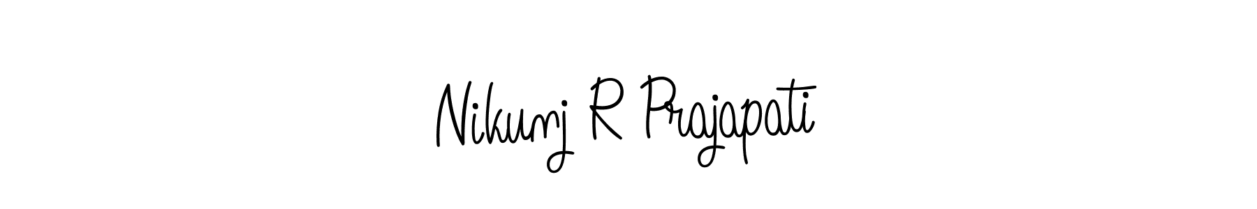 You can use this online signature creator to create a handwritten signature for the name Nikunj R Prajapati. This is the best online autograph maker. Nikunj R Prajapati signature style 5 images and pictures png