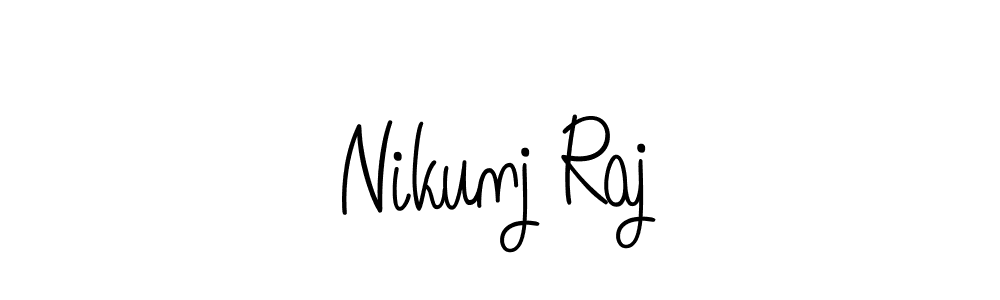 Make a short Nikunj Raj signature style. Manage your documents anywhere anytime using Angelique-Rose-font-FFP. Create and add eSignatures, submit forms, share and send files easily. Nikunj Raj signature style 5 images and pictures png