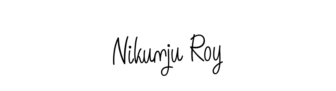 Make a beautiful signature design for name Nikunju Roy. Use this online signature maker to create a handwritten signature for free. Nikunju Roy signature style 5 images and pictures png