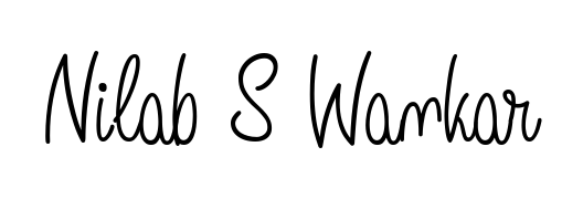 Give your name Nilab S Wankar an exquisite flair with the Angelique-Rose-font-FFP script font. Ideal for contracts, resumes, and formal letterheads. Nilab S Wankar signature style 5 images and pictures png