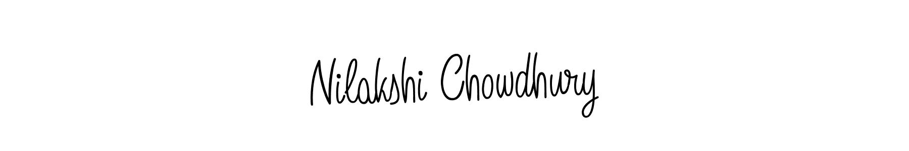 How to make Nilakshi Chowdhury signature? Angelique-Rose-font-FFP is a professional autograph style. Create handwritten signature for Nilakshi Chowdhury name. Nilakshi Chowdhury signature style 5 images and pictures png