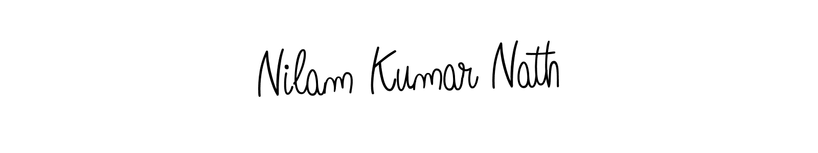 Similarly Angelique-Rose-font-FFP is the best handwritten signature design. Signature creator online .You can use it as an online autograph creator for name Nilam Kumar Nath. Nilam Kumar Nath signature style 5 images and pictures png