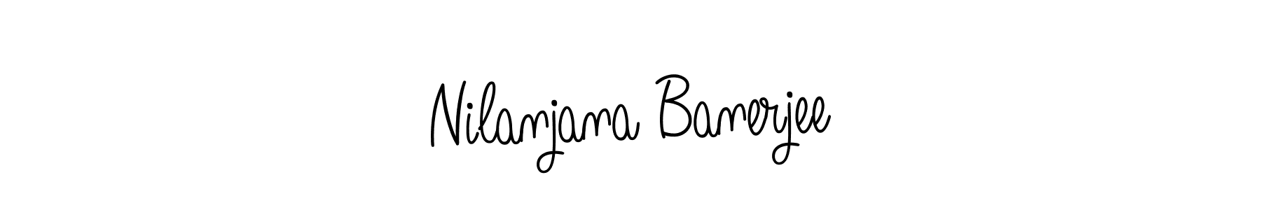 Design your own signature with our free online signature maker. With this signature software, you can create a handwritten (Angelique-Rose-font-FFP) signature for name Nilanjana Banerjee. Nilanjana Banerjee signature style 5 images and pictures png