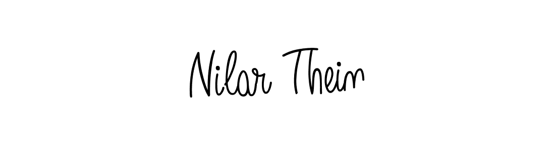 Design your own signature with our free online signature maker. With this signature software, you can create a handwritten (Angelique-Rose-font-FFP) signature for name Nilar Thein. Nilar Thein signature style 5 images and pictures png