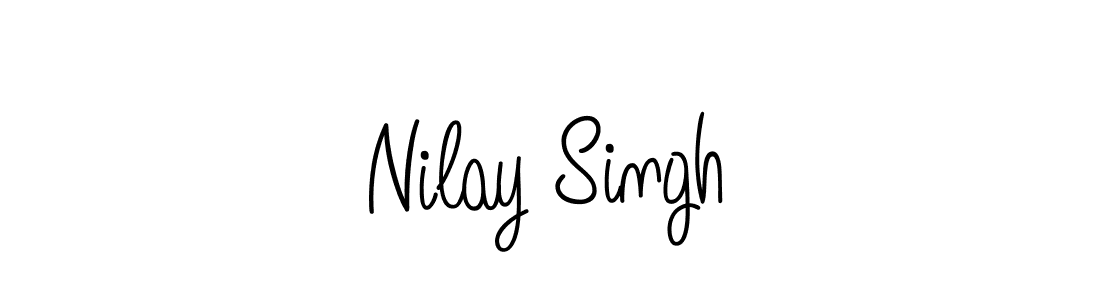 How to Draw Nilay Singh signature style? Angelique-Rose-font-FFP is a latest design signature styles for name Nilay Singh. Nilay Singh signature style 5 images and pictures png