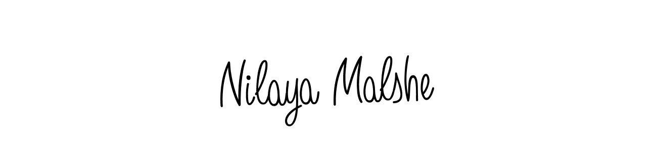 This is the best signature style for the Nilaya Malshe name. Also you like these signature font (Angelique-Rose-font-FFP). Mix name signature. Nilaya Malshe signature style 5 images and pictures png