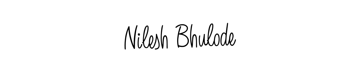 Make a short Nilesh Bhulode signature style. Manage your documents anywhere anytime using Angelique-Rose-font-FFP. Create and add eSignatures, submit forms, share and send files easily. Nilesh Bhulode signature style 5 images and pictures png