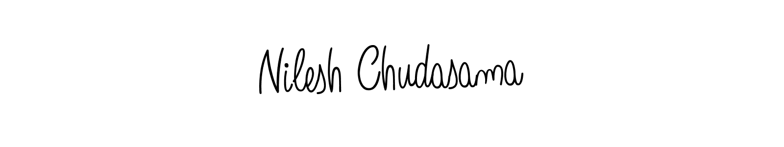 This is the best signature style for the Nilesh Chudasama name. Also you like these signature font (Angelique-Rose-font-FFP). Mix name signature. Nilesh Chudasama signature style 5 images and pictures png