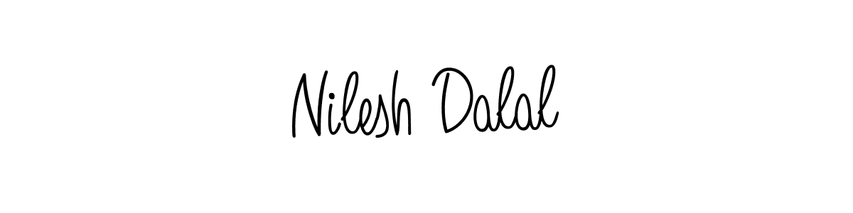 How to Draw Nilesh Dalal signature style? Angelique-Rose-font-FFP is a latest design signature styles for name Nilesh Dalal. Nilesh Dalal signature style 5 images and pictures png