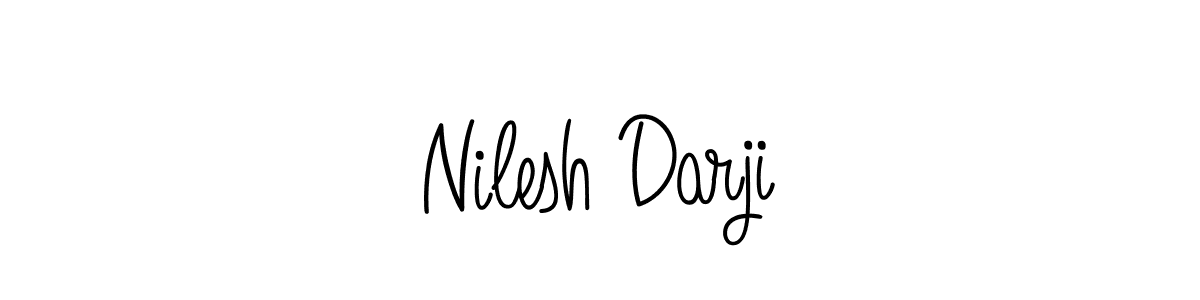 Also You can easily find your signature by using the search form. We will create Nilesh Darji name handwritten signature images for you free of cost using Angelique-Rose-font-FFP sign style. Nilesh Darji signature style 5 images and pictures png
