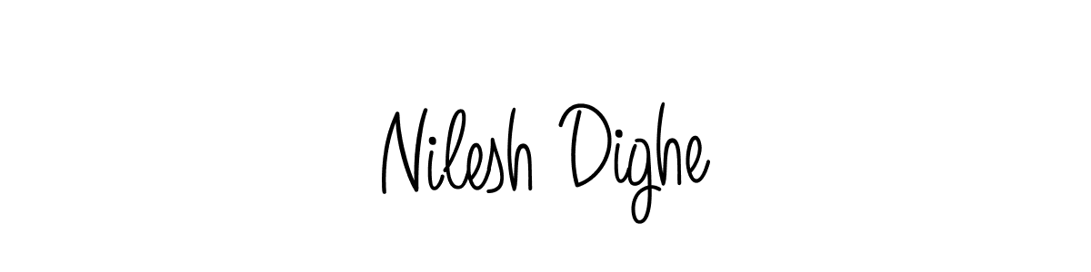 Make a short Nilesh Dighe signature style. Manage your documents anywhere anytime using Angelique-Rose-font-FFP. Create and add eSignatures, submit forms, share and send files easily. Nilesh Dighe signature style 5 images and pictures png