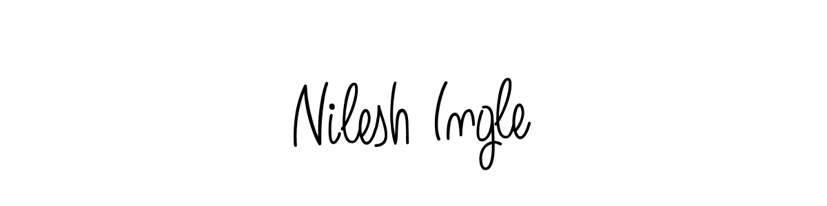 Make a beautiful signature design for name Nilesh Ingle. Use this online signature maker to create a handwritten signature for free. Nilesh Ingle signature style 5 images and pictures png