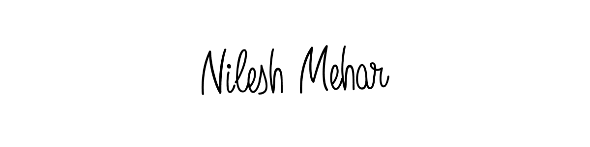 Once you've used our free online signature maker to create your best signature Angelique-Rose-font-FFP style, it's time to enjoy all of the benefits that Nilesh Mehar name signing documents. Nilesh Mehar signature style 5 images and pictures png