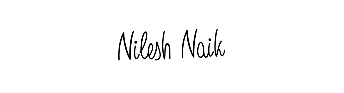 Make a beautiful signature design for name Nilesh Naik. Use this online signature maker to create a handwritten signature for free. Nilesh Naik signature style 5 images and pictures png