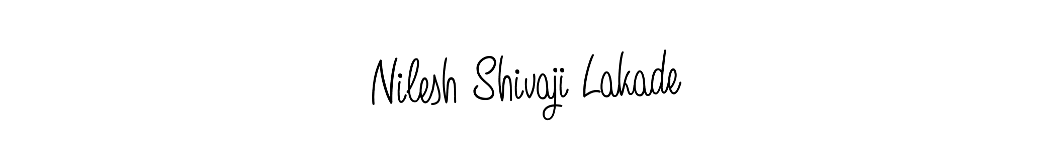 if you are searching for the best signature style for your name Nilesh Shivaji Lakade. so please give up your signature search. here we have designed multiple signature styles  using Angelique-Rose-font-FFP. Nilesh Shivaji Lakade signature style 5 images and pictures png