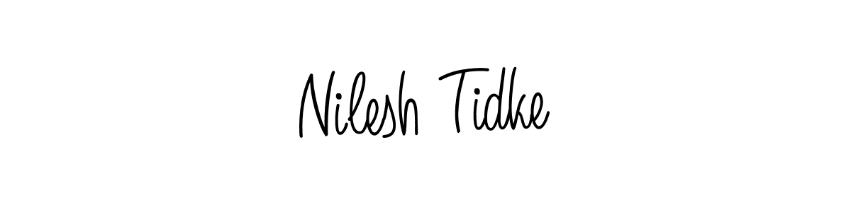 Also You can easily find your signature by using the search form. We will create Nilesh Tidke name handwritten signature images for you free of cost using Angelique-Rose-font-FFP sign style. Nilesh Tidke signature style 5 images and pictures png