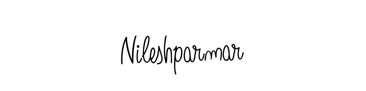 if you are searching for the best signature style for your name Nileshparmar. so please give up your signature search. here we have designed multiple signature styles  using Angelique-Rose-font-FFP. Nileshparmar signature style 5 images and pictures png