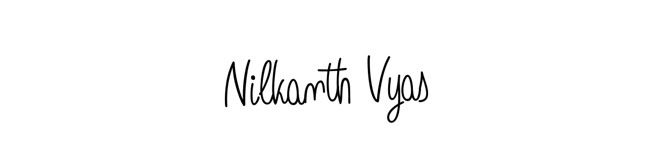 Best and Professional Signature Style for Nilkanth Vyas. Angelique-Rose-font-FFP Best Signature Style Collection. Nilkanth Vyas signature style 5 images and pictures png
