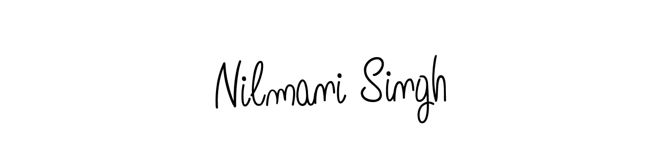 if you are searching for the best signature style for your name Nilmani Singh. so please give up your signature search. here we have designed multiple signature styles  using Angelique-Rose-font-FFP. Nilmani Singh signature style 5 images and pictures png
