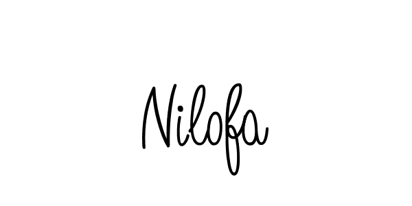 Angelique-Rose-font-FFP is a professional signature style that is perfect for those who want to add a touch of class to their signature. It is also a great choice for those who want to make their signature more unique. Get Nilofa name to fancy signature for free. Nilofa signature style 5 images and pictures png