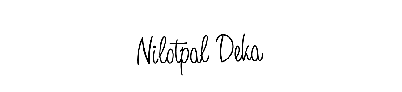 This is the best signature style for the Nilotpal Deka name. Also you like these signature font (Angelique-Rose-font-FFP). Mix name signature. Nilotpal Deka signature style 5 images and pictures png