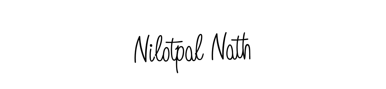 Here are the top 10 professional signature styles for the name Nilotpal Nath. These are the best autograph styles you can use for your name. Nilotpal Nath signature style 5 images and pictures png