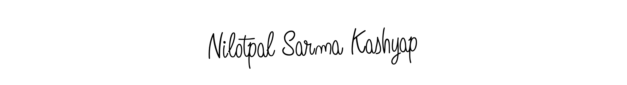 How to Draw Nilotpal Sarma Kashyap signature style? Angelique-Rose-font-FFP is a latest design signature styles for name Nilotpal Sarma Kashyap. Nilotpal Sarma Kashyap signature style 5 images and pictures png