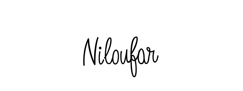 Once you've used our free online signature maker to create your best signature Angelique-Rose-font-FFP style, it's time to enjoy all of the benefits that Niloufar name signing documents. Niloufar signature style 5 images and pictures png