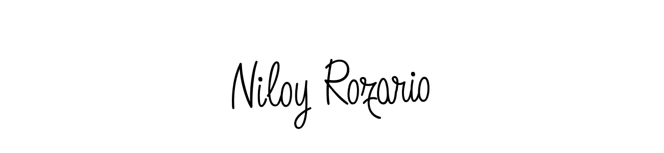 Here are the top 10 professional signature styles for the name Niloy Rozario. These are the best autograph styles you can use for your name. Niloy Rozario signature style 5 images and pictures png